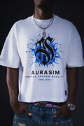AURA Tee — Blue