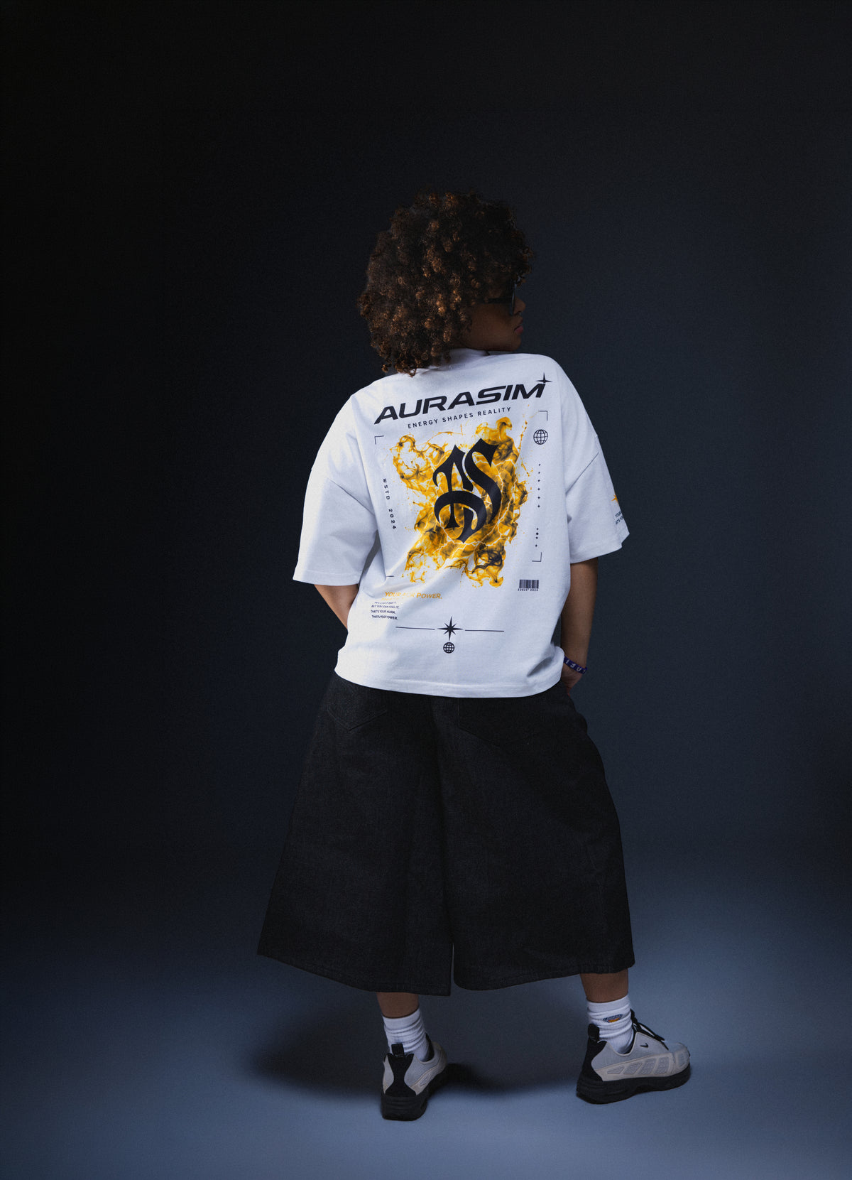 AURA Tee — Yellow