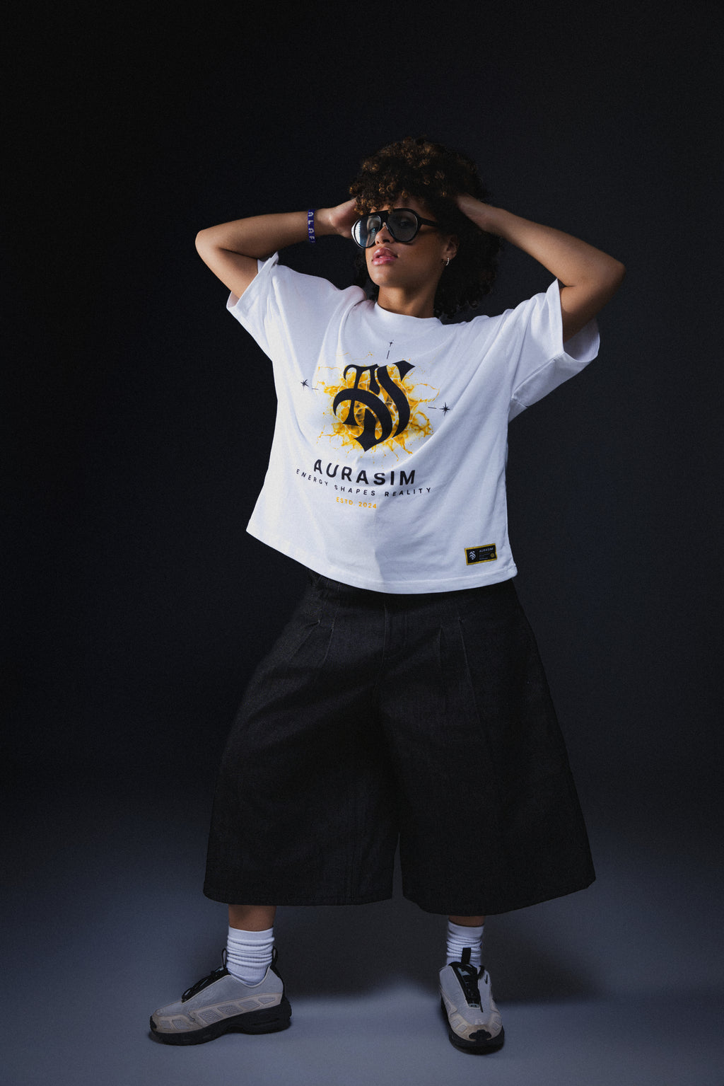 AURA Tee — Yellow