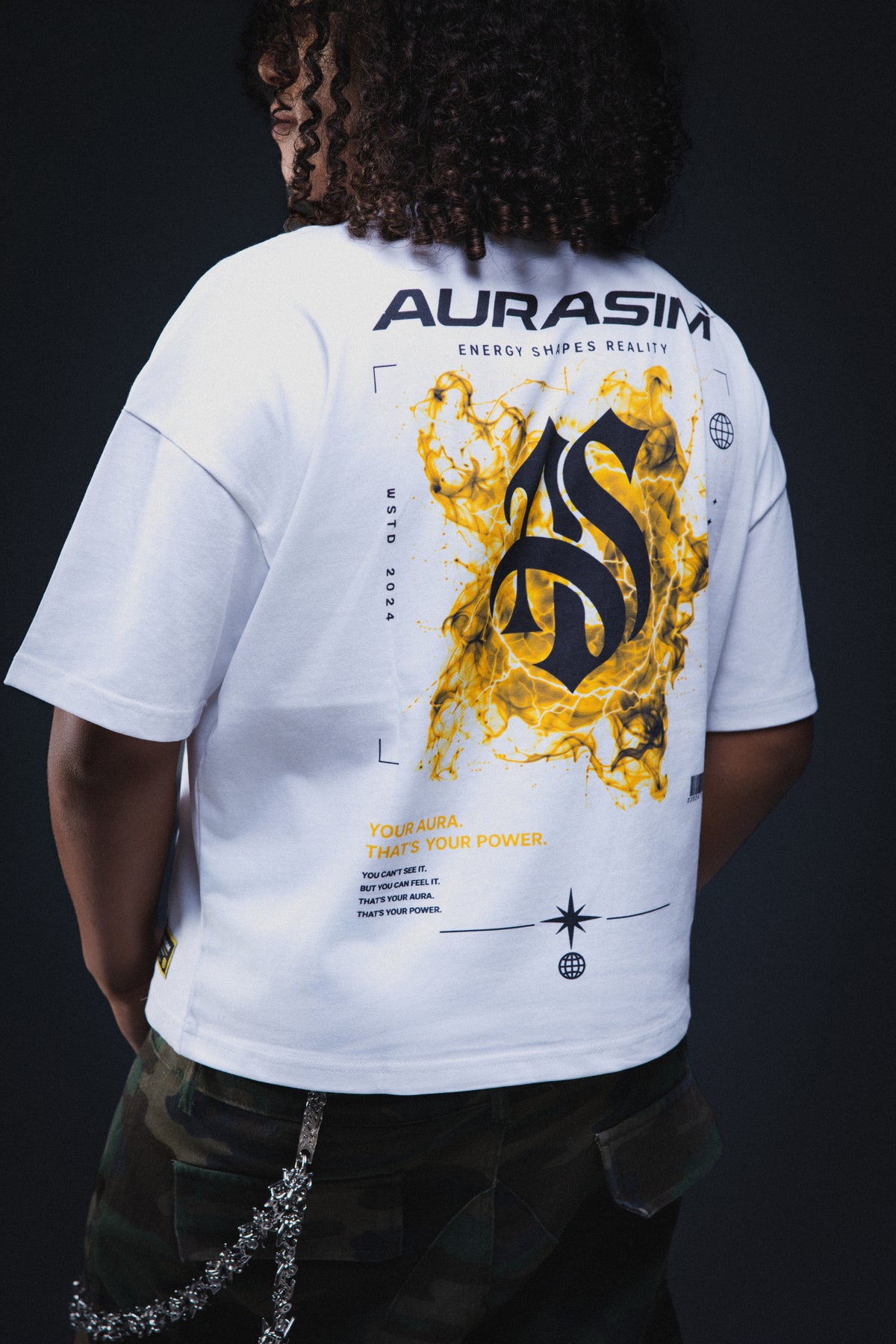 AURA Tee — Yellow