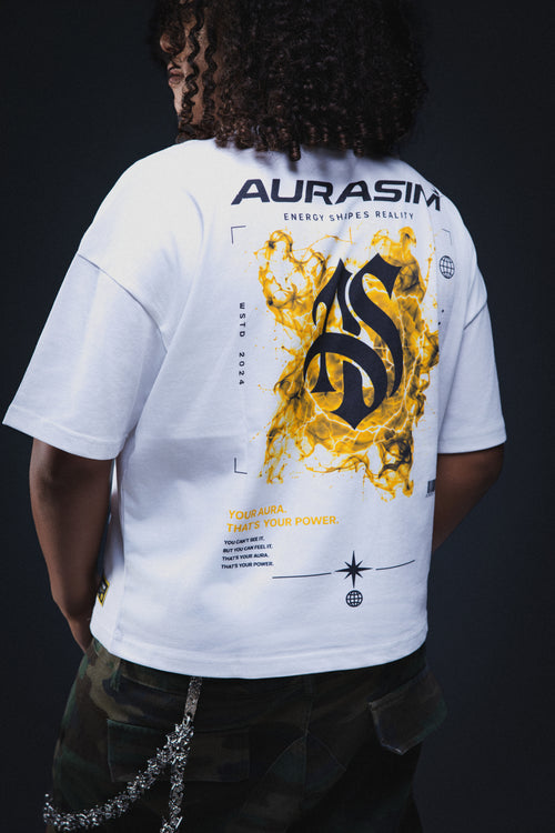 AURA Tee — Yellow