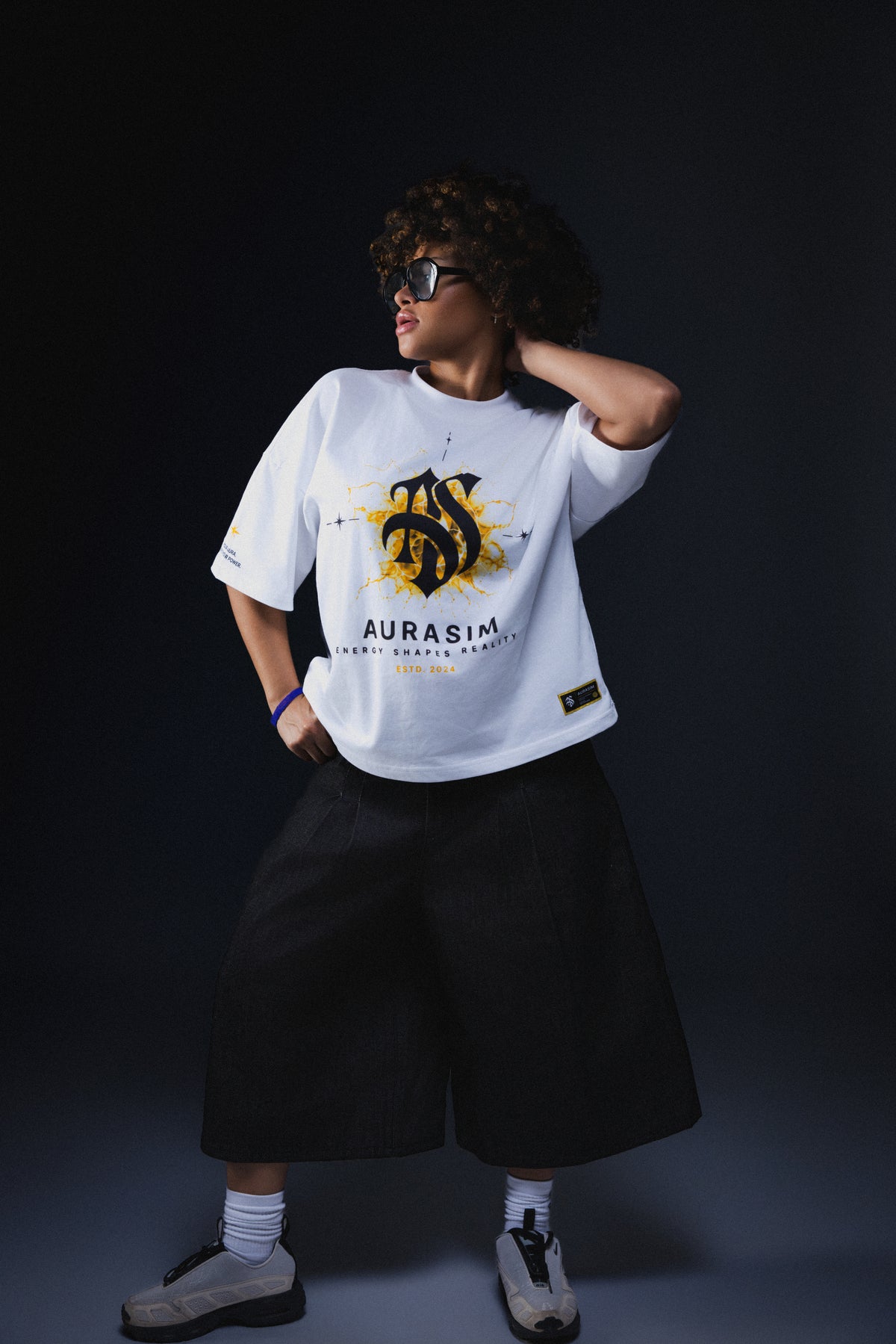 AURA Tee — Yellow