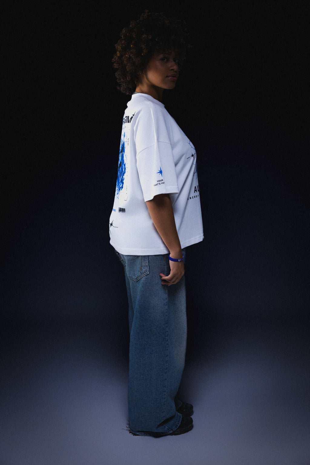 AURA Tee — Blue