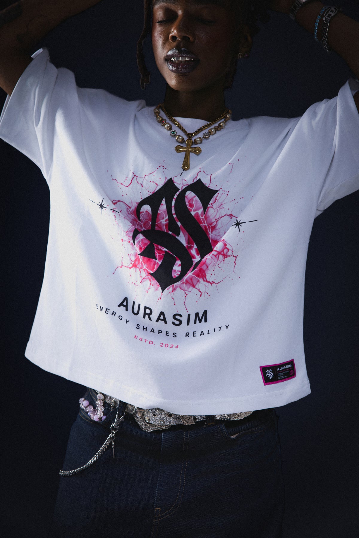 AURA Tee — Pink