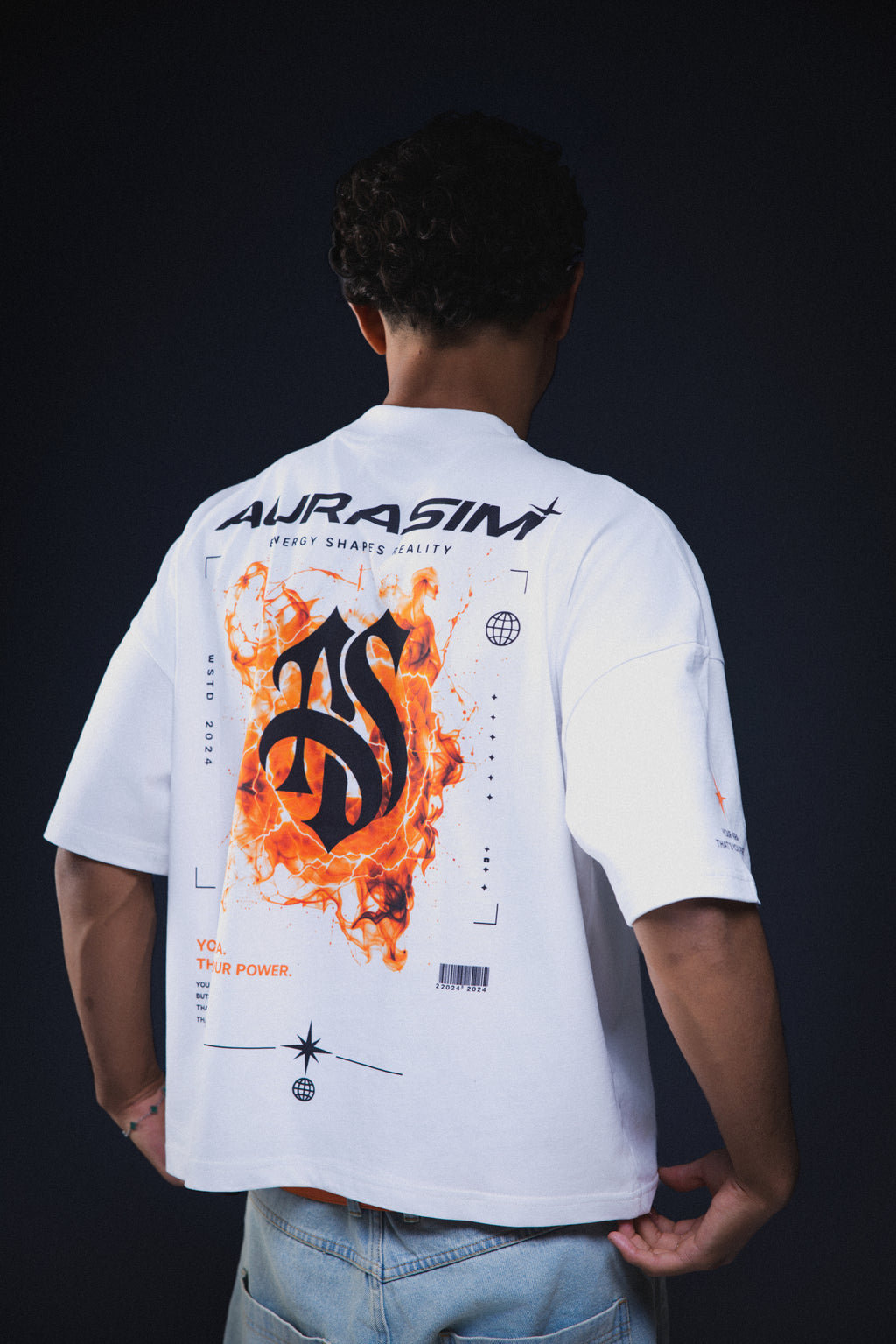 AURA Tee — Orange