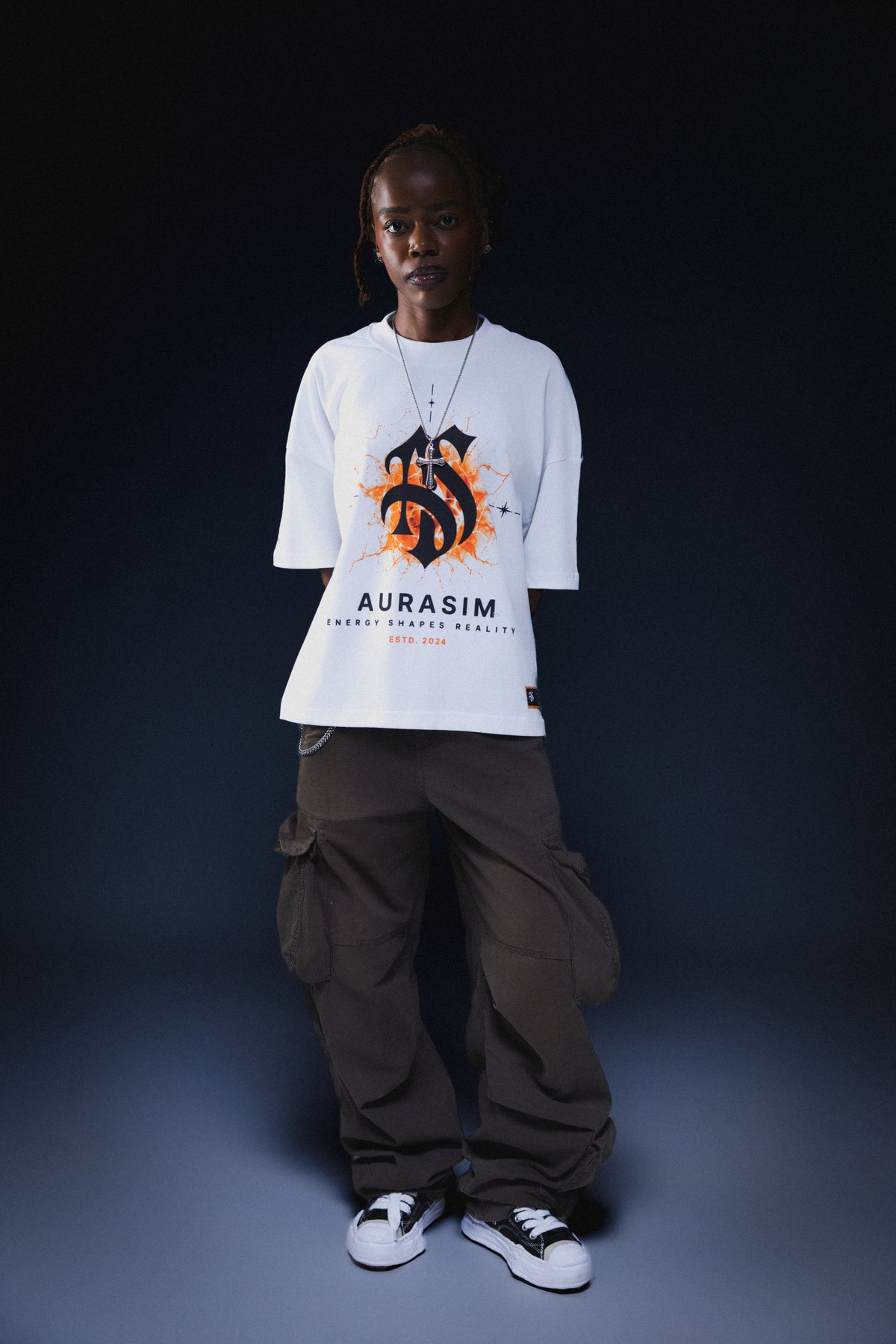 AURA Tee — Orange