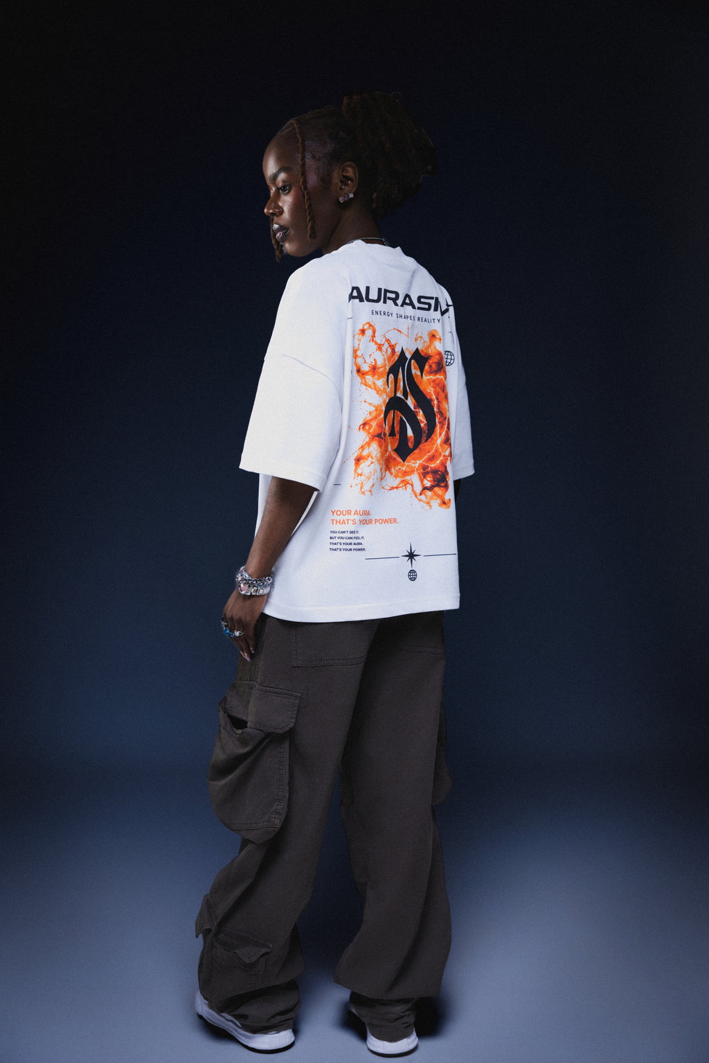 AURA Tee — Orange