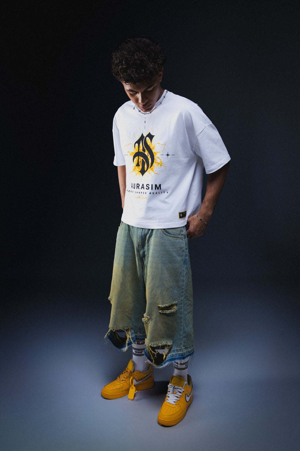 AURA Tee — Yellow