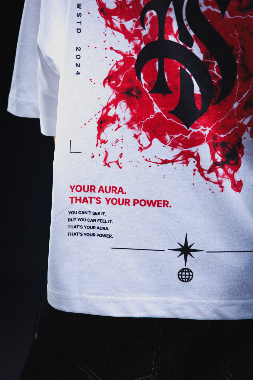 AURA Tee — Red