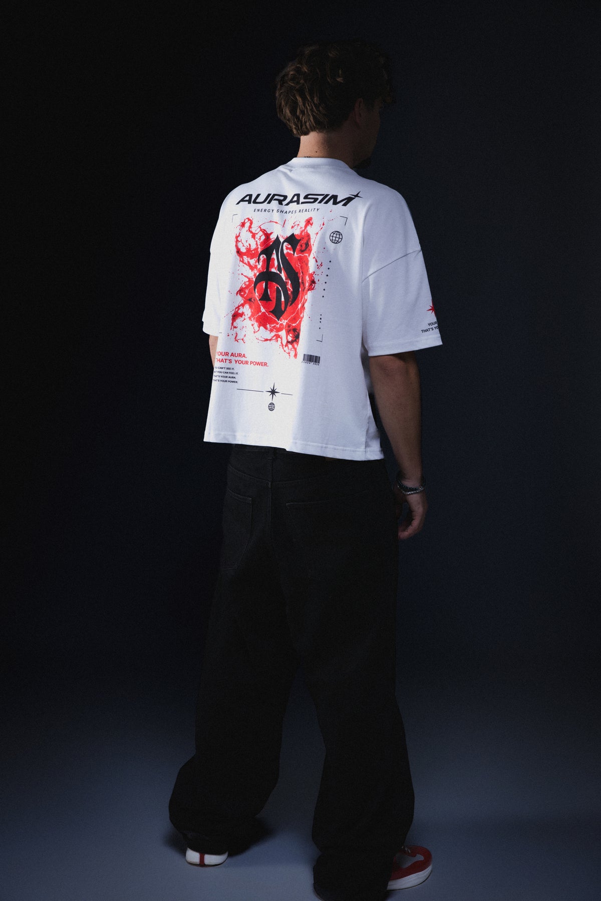 AURA Tee — Red