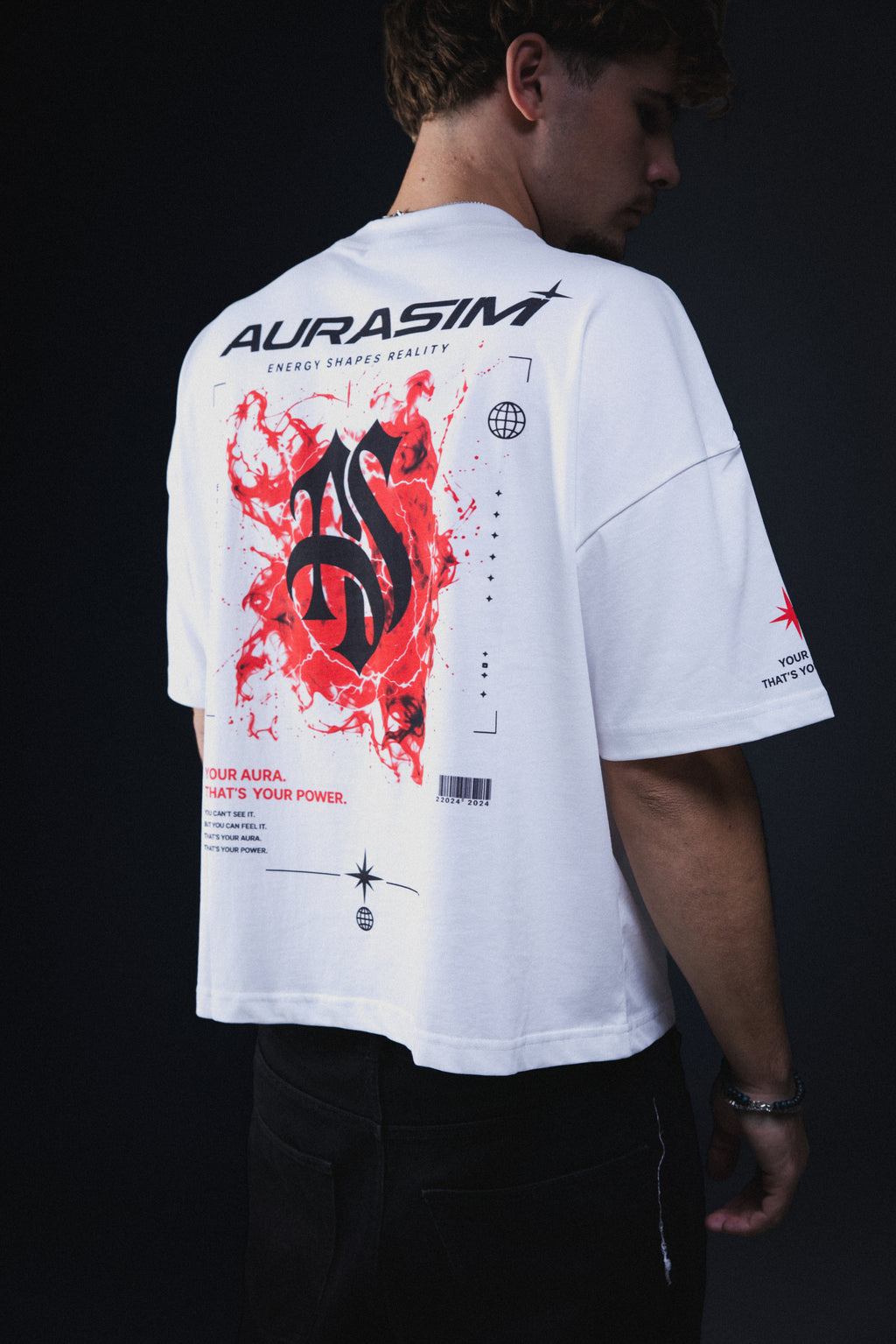 AURA Tee — Red